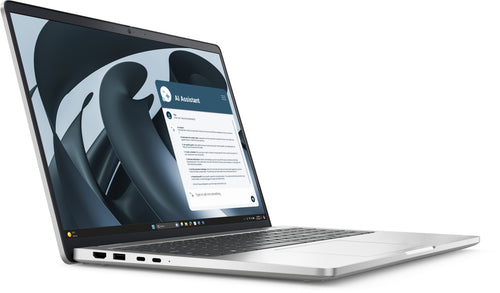 DELL Pro 16 Plus PB16255 Copilot+ PC AMD Ryzen™ AI 5 340 Laptop 40.6 cm (16") Full HD+ 16 GB LPDDR5x-SDRAM 512 GB SSD Wi-Fi 7 (802.11be) Windows 11 Pro Aluminium QWERTY UK English Dell