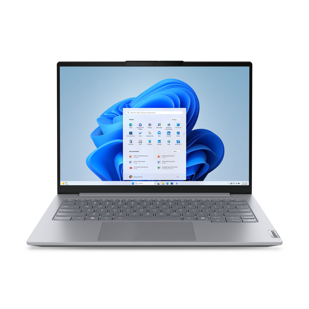 Lenovo ThinkBook 14 G8 IAL Intel Core Ultra 5 225U Laptop 35.6 cm (14") WUXGA 16 GB DDR5-SDRAM 512 GB SSD Wi-Fi 6E (802.11ax) Windows 11 Pro Grey English
