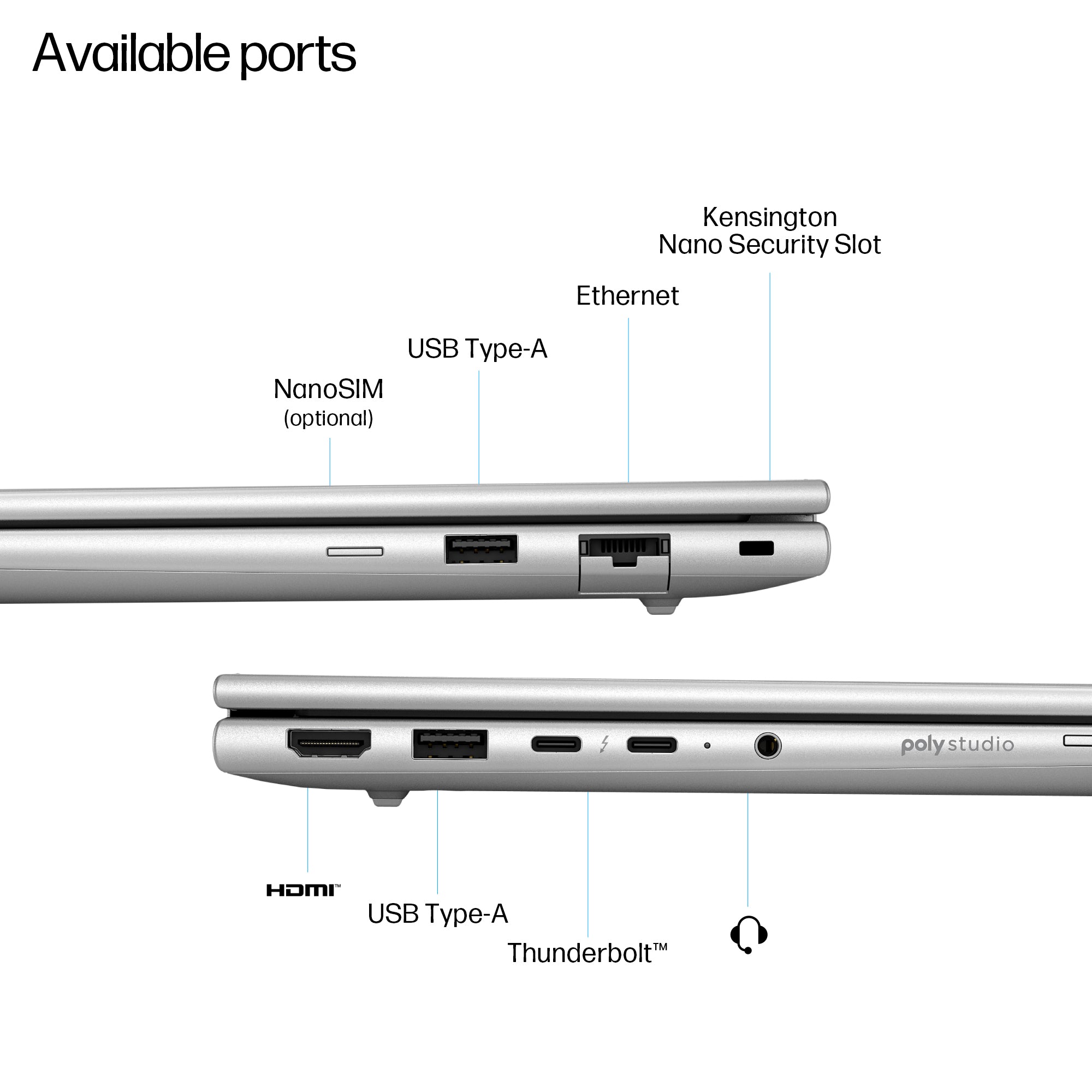 HP EliteBook 6 G1i AI PC Intel Core Ultra 5 225U Laptop 33.8 cm (13.3") WUXGA 24 GB DDR5-SDRAM 512 GB SSD Wi-Fi 6E (802.11ax) Windows 11 Pro Silver HP