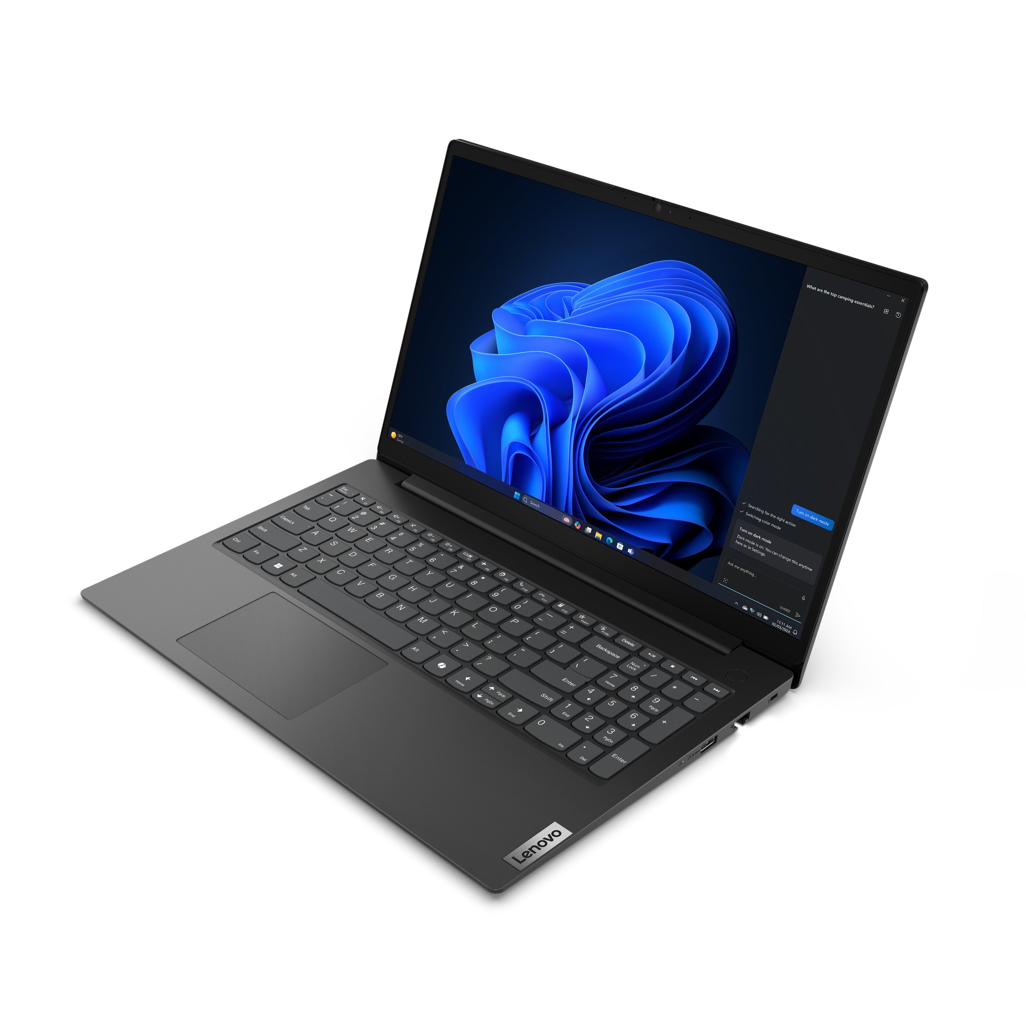 Lenovo V15 G5 IRL Intel Core 5 120U Laptop 39.6 cm (15.6") Full HD 16 GB DDR5-SDRAM 512 GB SSD Wi-Fi 6 (802.11ax) Windows 11 Pro Black UK English Lenovo