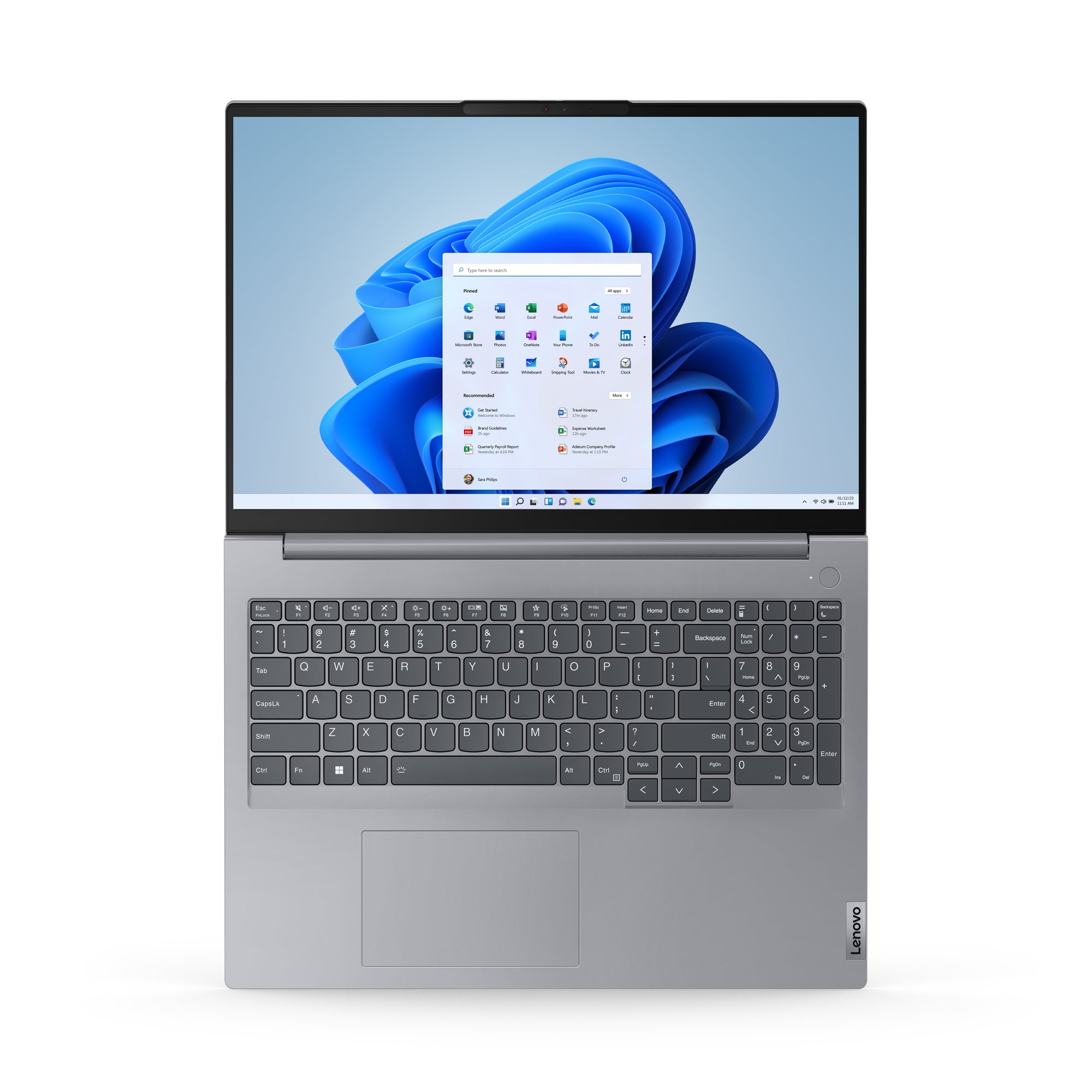 Lenovo ThinkBook 16 G6 IRL Intel® Core™ i5 i5-13420H Laptop 40.6 cm (16") WUXGA 8 GB DDR5-SDRAM 256 GB SSD Wi-Fi 6 (802.11ax) Windows 11 Pro UK English Grey - Image 14