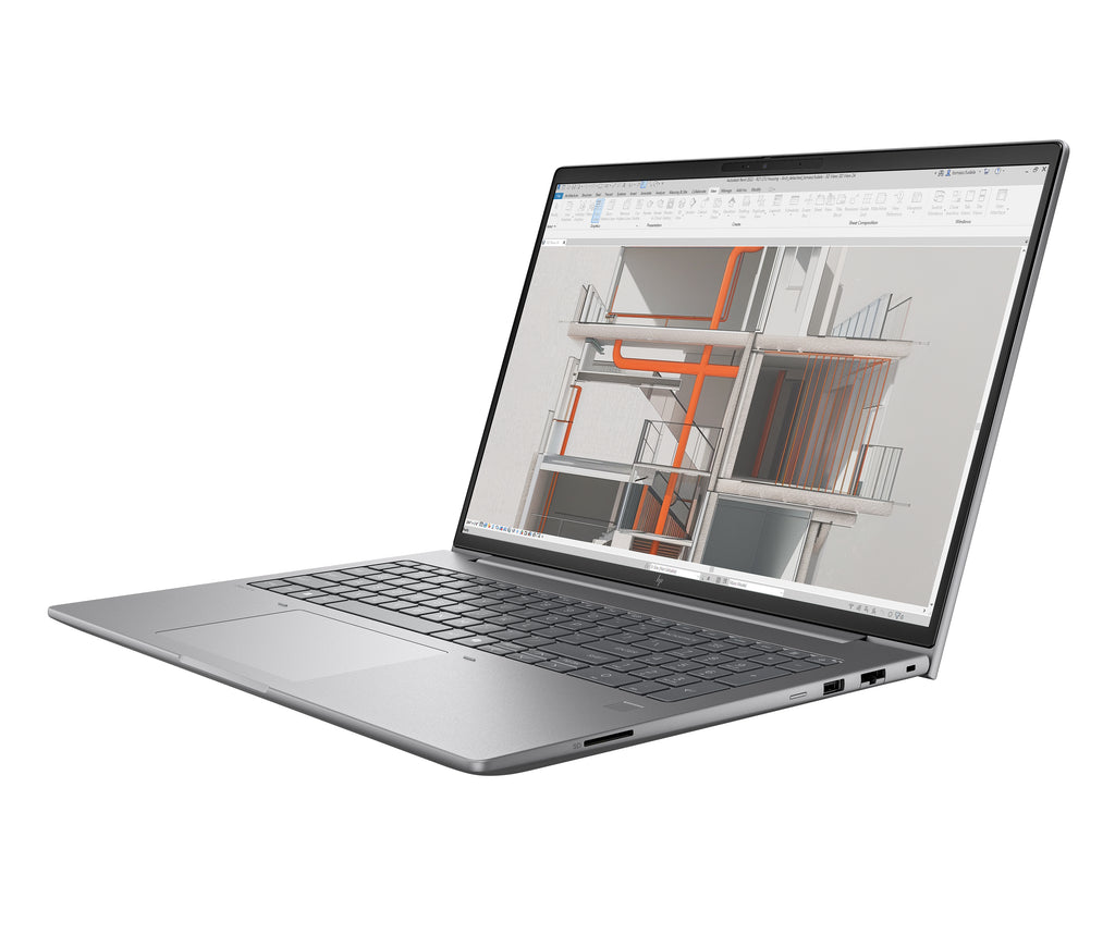 HP Zbook X G1i 16 inch Mobile Workstation PC Wolf Pro Security Edition - Data Science Intel Core Ultra 7 265HX 40.6 cm (16") 2.5K 64 GB DDR5-SDRAM 1 TB SSD NVIDIA RTX PRO 1000 Blackwell Wi-Fi 7 (802.11be) Windows 11 Pro AI Workstation, AI PC Silver - Image 15