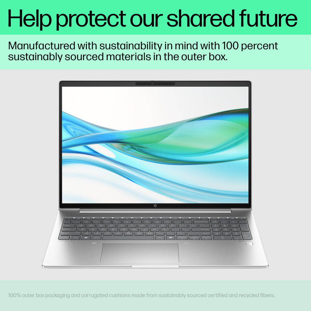 HP ProBook 460 G11 Intel Core Ultra 5 125U Laptop 40.6 cm (16") WUXGA 24 GB DDR5-SDRAM 256 GB SSD Wi-Fi 6E (802.11ax) Windows 11 Pro AI PC Silver HP