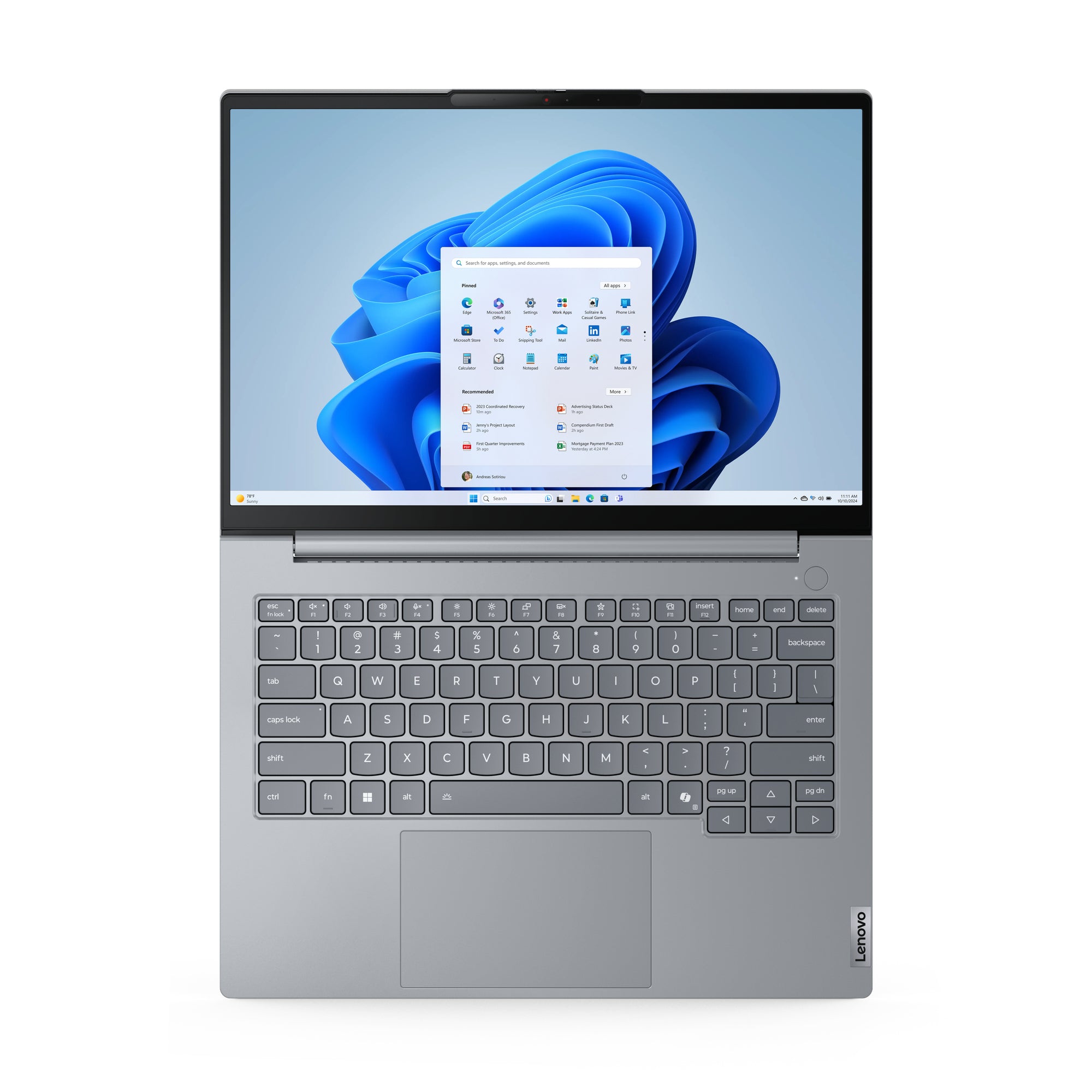 Lenovo ThinkBook 14 G8 IAL Intel Core Ultra 5 225U Laptop 35.6 cm (14") WUXGA 16 GB DDR5-SDRAM 512 GB SSD Wi-Fi 6E (802.11ax) Windows 11 Pro English Grey - Image 14
