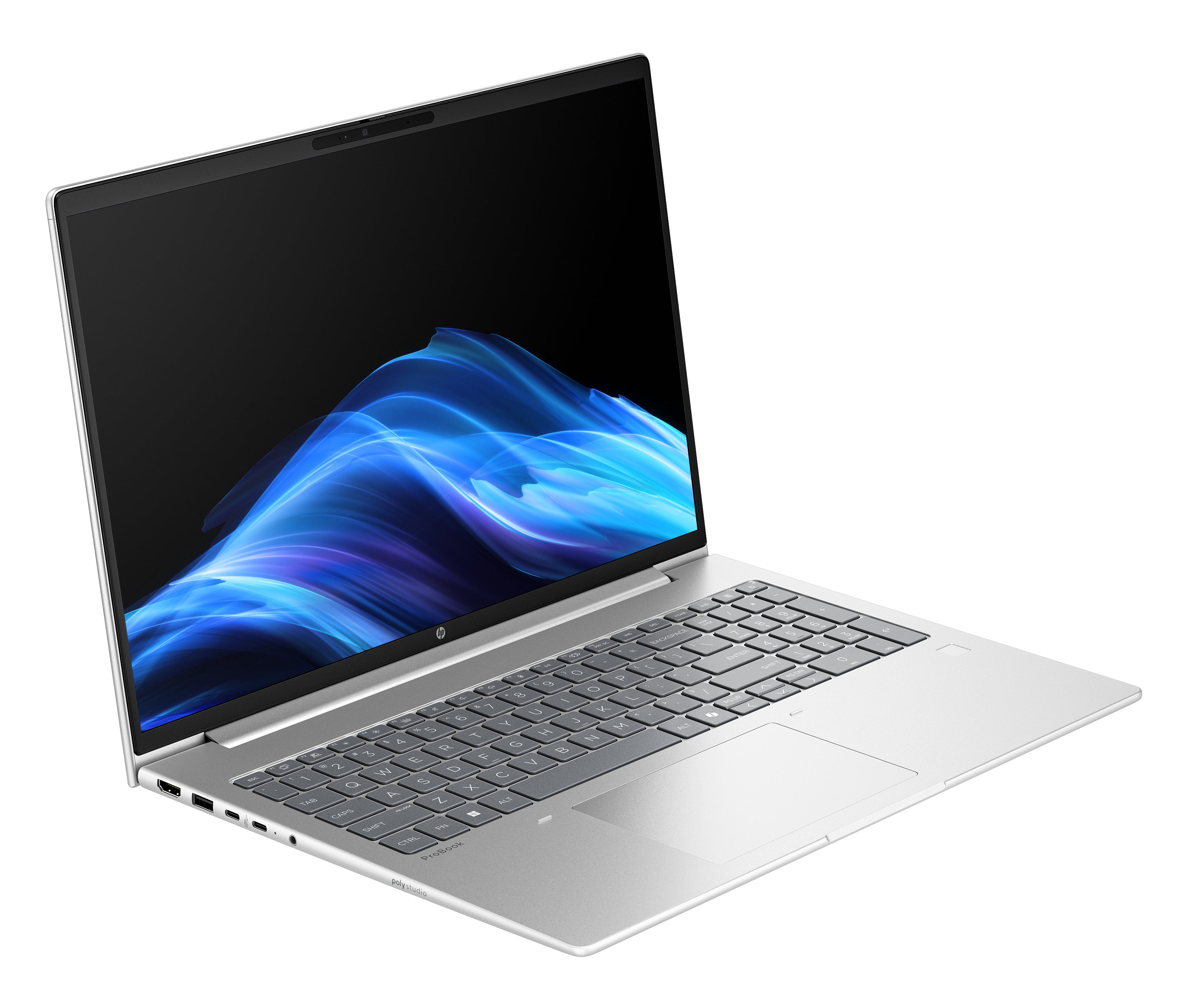 HP ProBook 4 G1i AI Intel Core Ultra 5 225U Laptop 40.6 cm (16") WUXGA 24 GB DDR5-SDRAM 512 GB SSD Wi-Fi 6E (802.11ax) Windows 11 Pro AI PC Silver HP