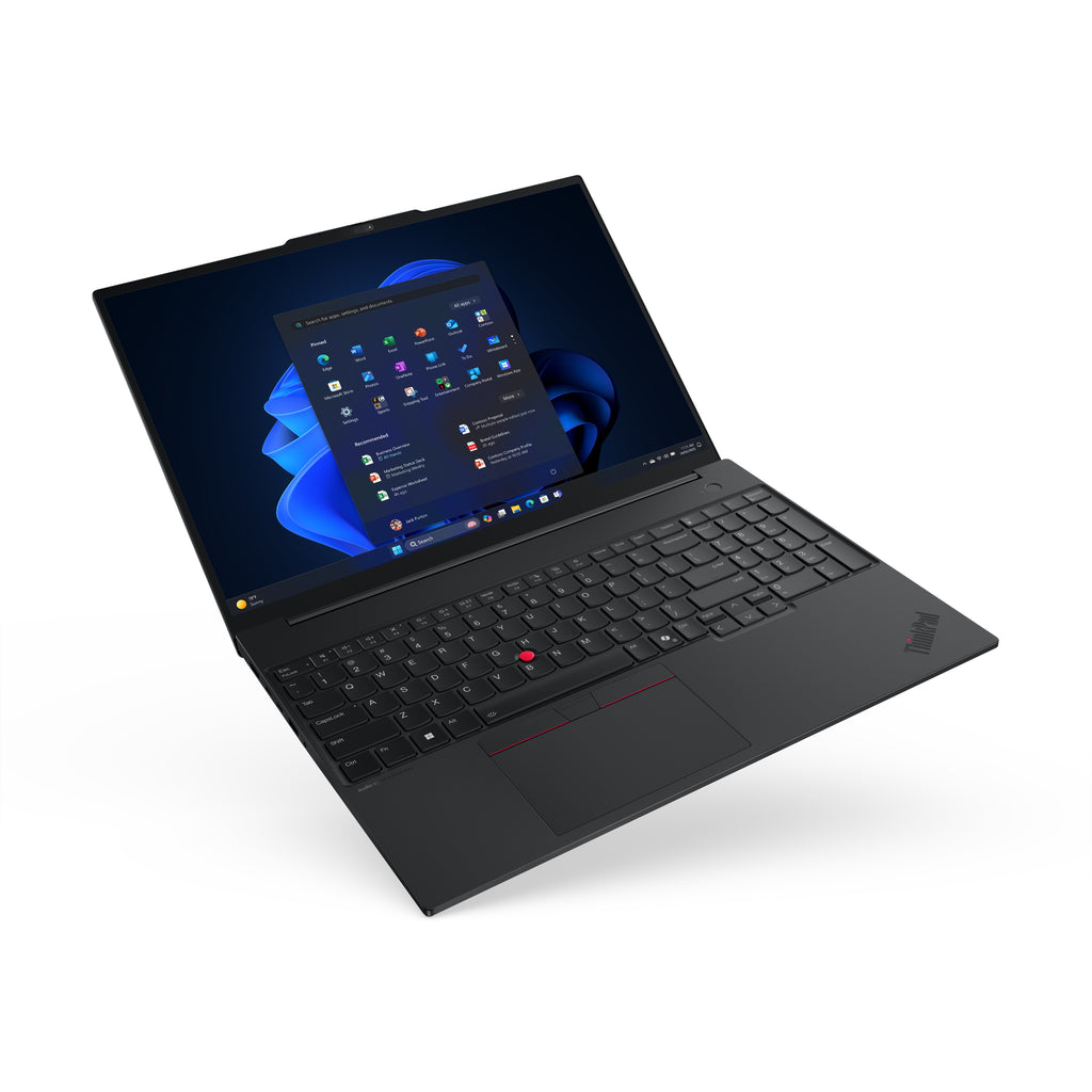 Lenovo ThinkPad E16 Gen 3 (Intel) Copilot+ PC Intel Core Ultra 7 256V Laptop 40.6 cm (16") WUXGA 16 GB LPDDR5x-SDRAM 512 GB SSD Wi-Fi 6E (802.11ax) Windows 11 Pro Black UK English Lenovo