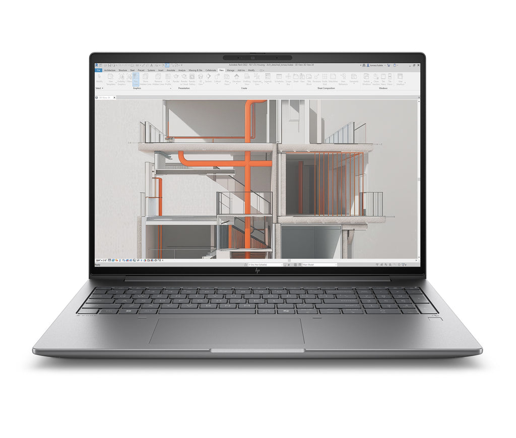 HP Zbook X G1i 16 inch Mobile Workstation PC Wolf Pro Security Edition - Data Science Intel Core Ultra 7 265HX 40.6 cm (16") 2.5K 64 GB DDR5-SDRAM 1 TB SSD NVIDIA RTX PRO 1000 Blackwell Wi-Fi 7 (802.11be) Windows 11 Pro AI Workstation, AI PC Silver