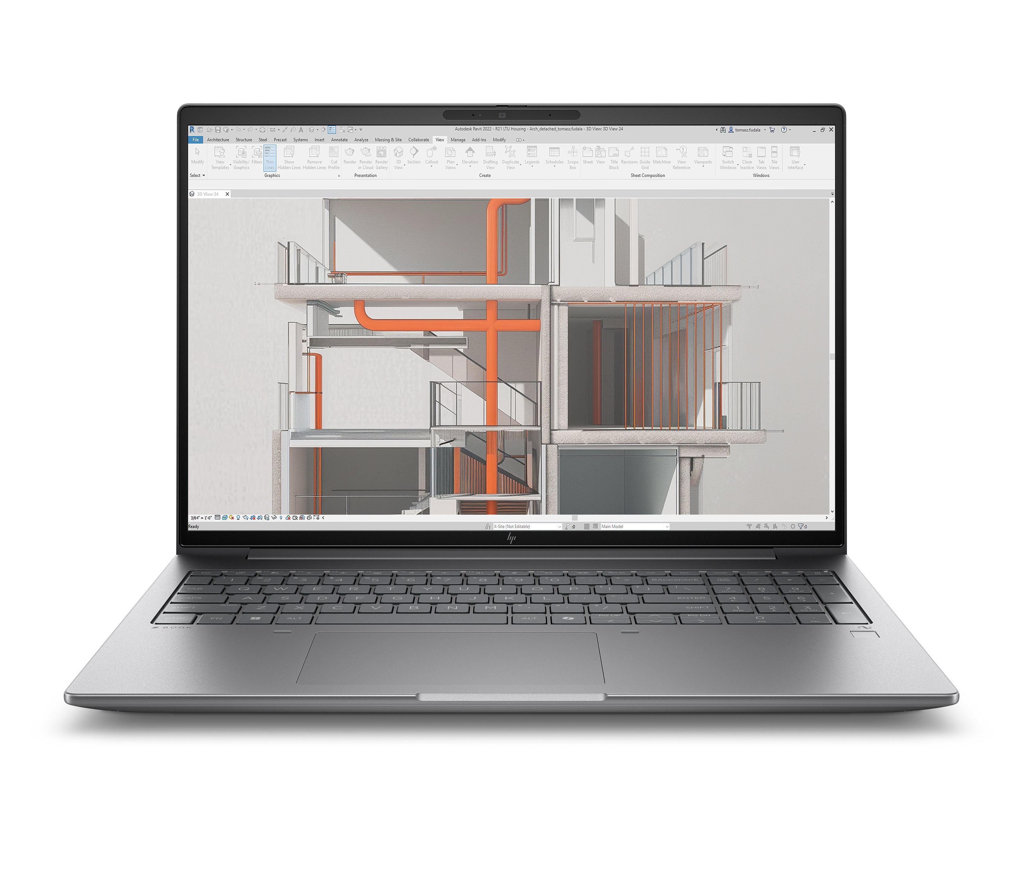 HP Zbook X G1i 16 inch Mobile Workstation PC Wolf Pro Security Edition - Data Science Intel Core Ultra 7 265HX 40.6 cm (16") 2.5K 64 GB DDR5-SDRAM 1 TB SSD NVIDIA RTX PRO 1000 Blackwell Wi-Fi 7 (802.11be) Windows 11 Pro AI Workstation, AI PC Silver