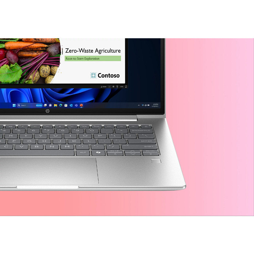 HP ProBook 4 G1iR Intel Core 5 120U Laptop 35.6 cm (14") WUXGA 24 GB DDR5-SDRAM 256 GB SSD Wi-Fi 6E (802.11ax) Windows 11 Pro Silver HP