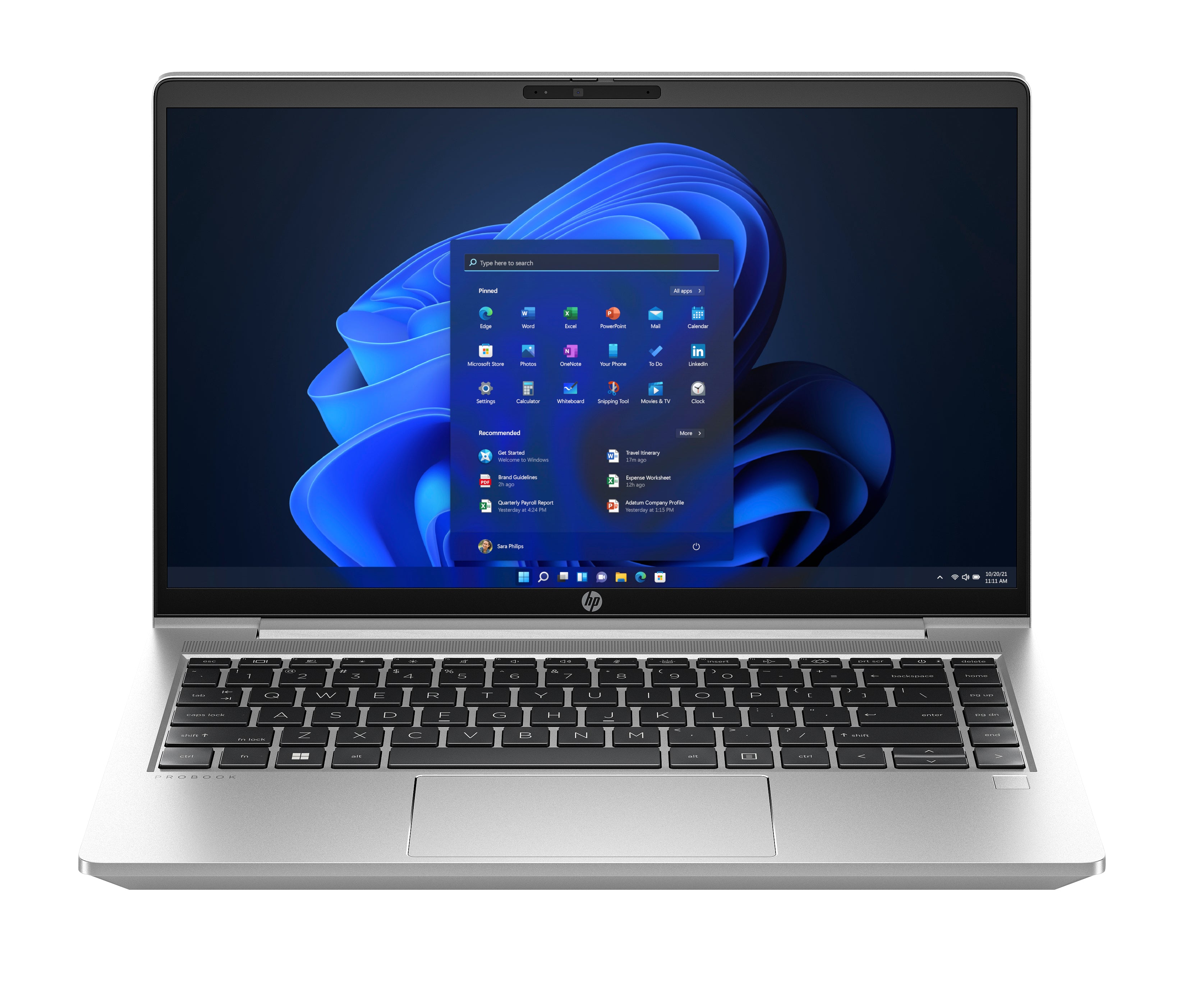 HP ProBook 440 G10 Intel® Core™ i5 i5-1335U Laptop 35.6 cm (14") Full HD 16 GB DDR4-SDRAM 512 GB SSD Wi-Fi 6E (802.11ax) Windows 11 Pro Silver