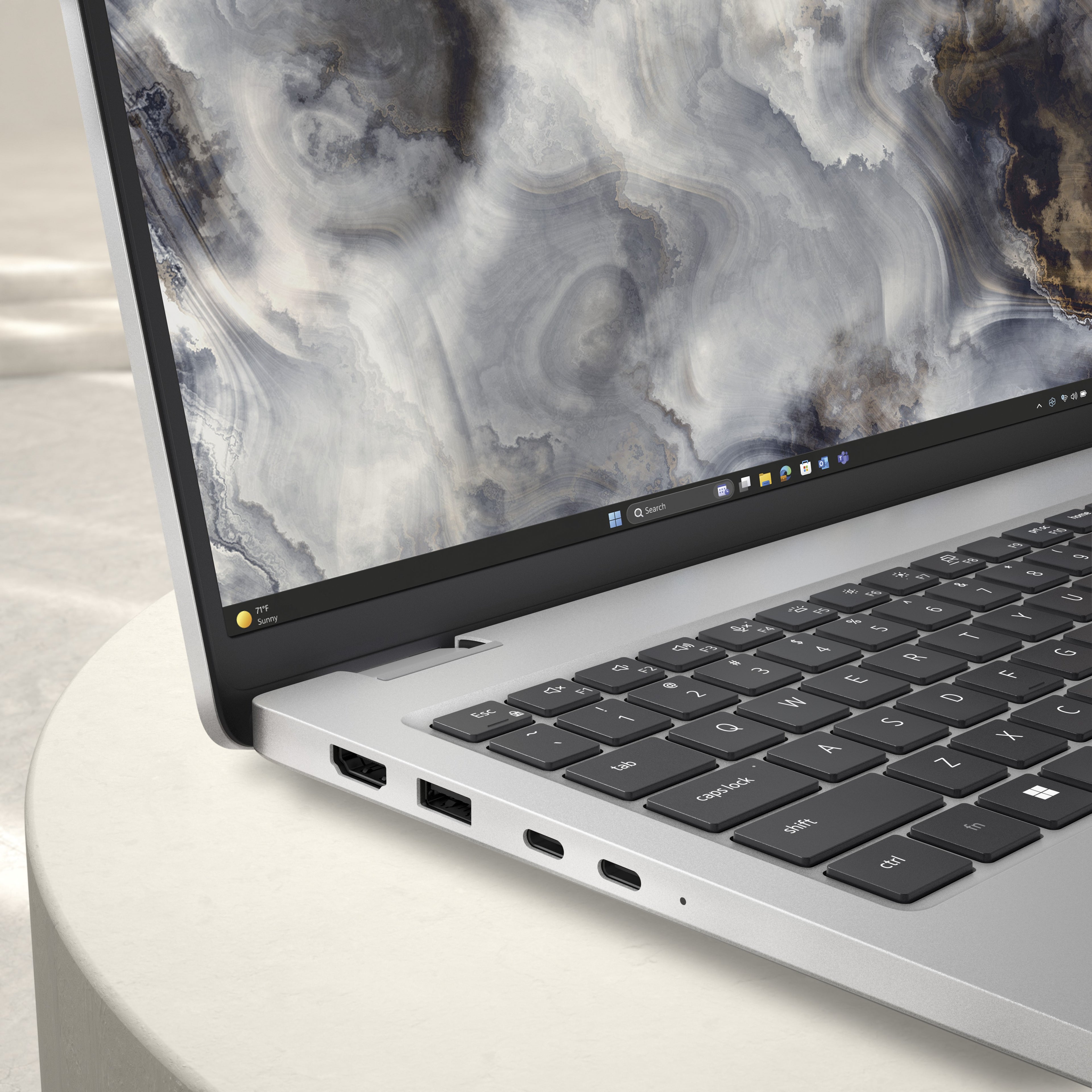 DELL Pro 16 Plus PB16250 Copilot+ PC Intel Core Ultra 5 236V Laptop 40.6 cm (16") Full HD+ 16 GB LPDDR5x-SDRAM 512 GB SSD Wi-Fi 7 (802.11be) Windows 11 Pro UK English Aluminium - Image 11
