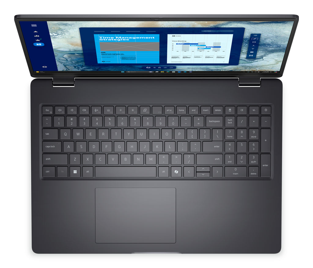 DELL Pro 16 PC16250 Intel Core Ultra 5 225U Laptop 40.6 cm (16") Full HD+ 16 GB DDR5-SDRAM 512 GB SSD Wi-Fi 6E (802.11ax) Windows 11 Pro Black UK English Dell