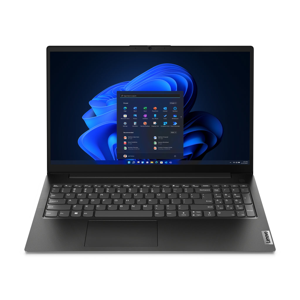 Lenovo V15 G4 AMN AMD Ryzen™ 5 7520U Laptop 39.6 cm (15.6") Full HD 16 GB LPDDR5-SDRAM 512 GB SSD Wi-Fi 5 (802.11ac) Windows 11 Pro Black UK English