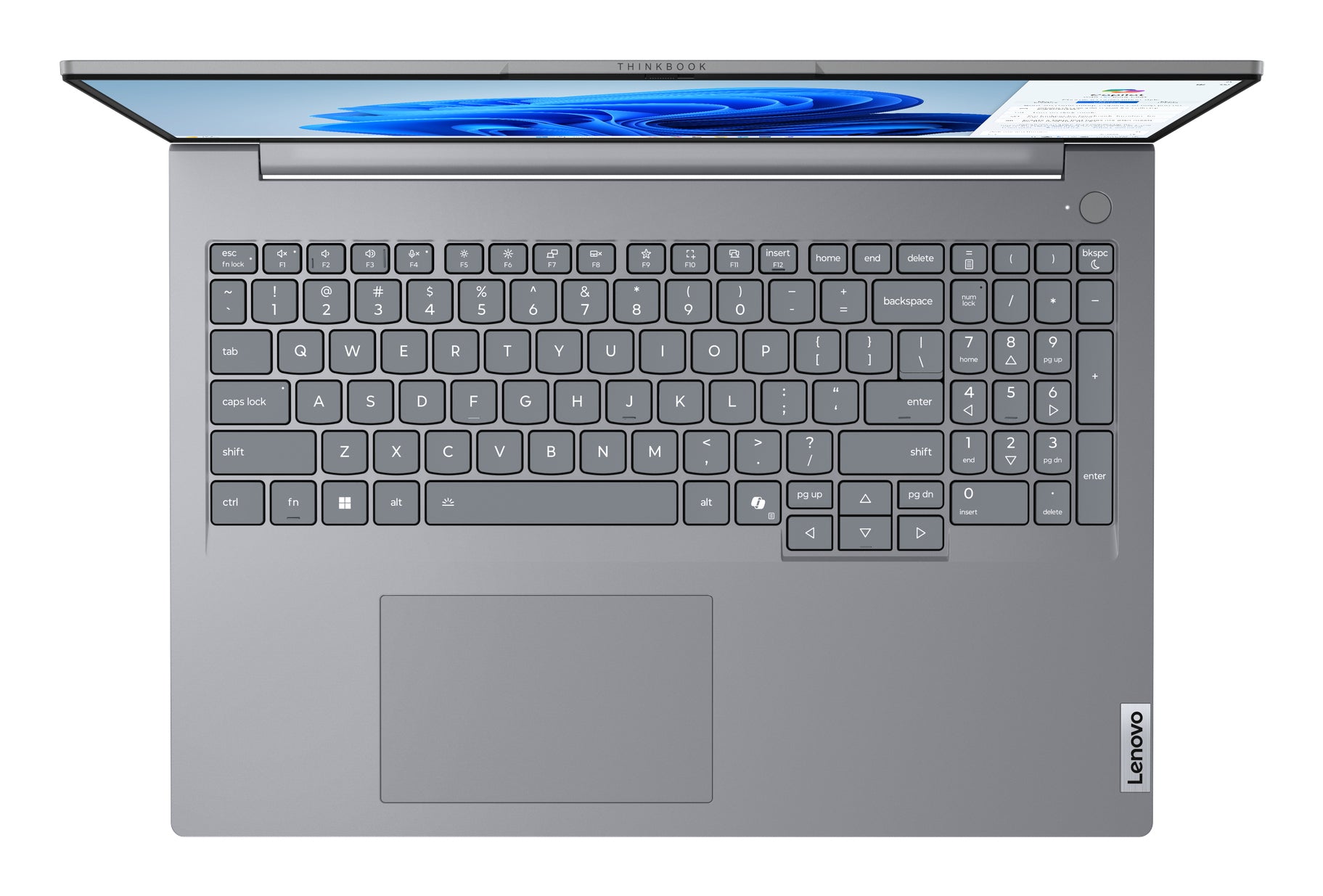 Lenovo ThinkBook 16 G8 IAL Intel Core Ultra 5 225U Laptop 40.6 cm (16") WUXGA 16 GB DDR5-SDRAM 256 GB SSD Wi-Fi 6E (802.11ax) Windows 11 Pro English Grey - Image 9