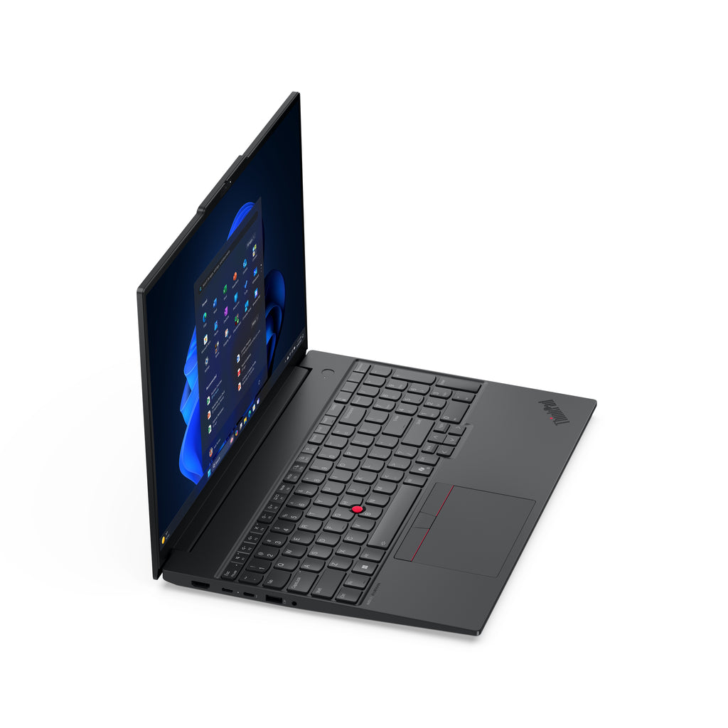 Lenovo ThinkPad E16 Gen 3 (Intel) Copilot+ PC Intel Core Ultra 7 256V Laptop 40.6 cm (16") WUXGA 16 GB LPDDR5x-SDRAM 512 GB SSD Wi-Fi 6E (802.11ax) Windows 11 Pro Black UK English Lenovo