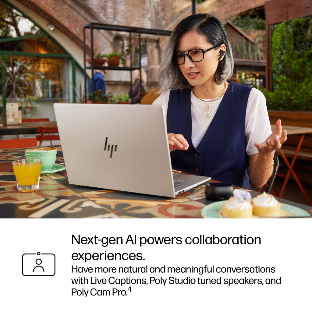 HP EliteBook 6 G1q Next Gen AI PC Copilot+ PC Snapdragon X1-26-100 Laptop 35.6 cm (14") WUXGA 16 GB LPDDR5x-SDRAM 512 GB