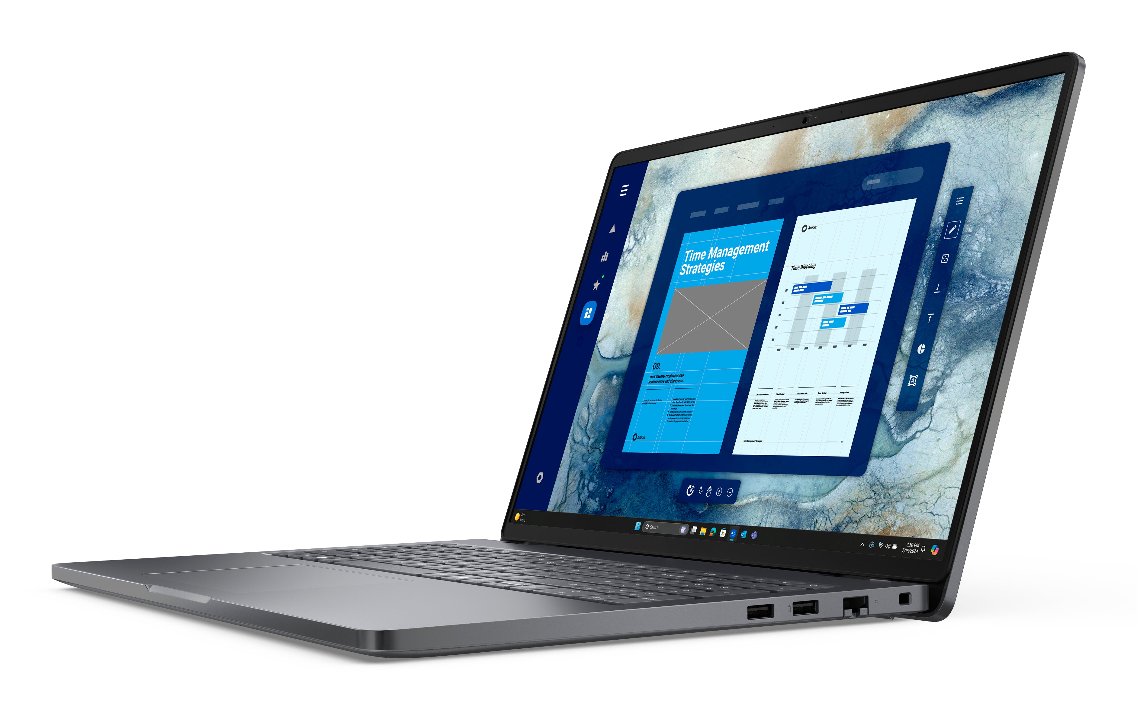DELL Pro 16 PC16250 Intel Core Ultra 5 225U Laptop 40.6 cm (16") Full HD+ 16 GB DDR5-SDRAM 512 GB SSD Wi-Fi 6E (802.11ax) Windows 11 Pro Black UK English Dell
