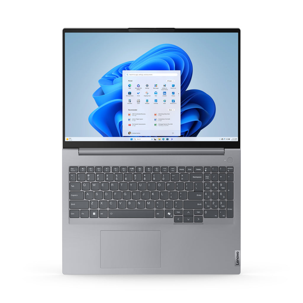 Lenovo ThinkBook 16 G7 ARP AMD Ryzen™ 7 7735HS Laptop 40.6 cm (16") WUXGA 16 GB DDR5-SDRAM 512 GB SSD Wi-Fi 6E (802.11ax) Windows 11 Pro UK English Grey - Image 14