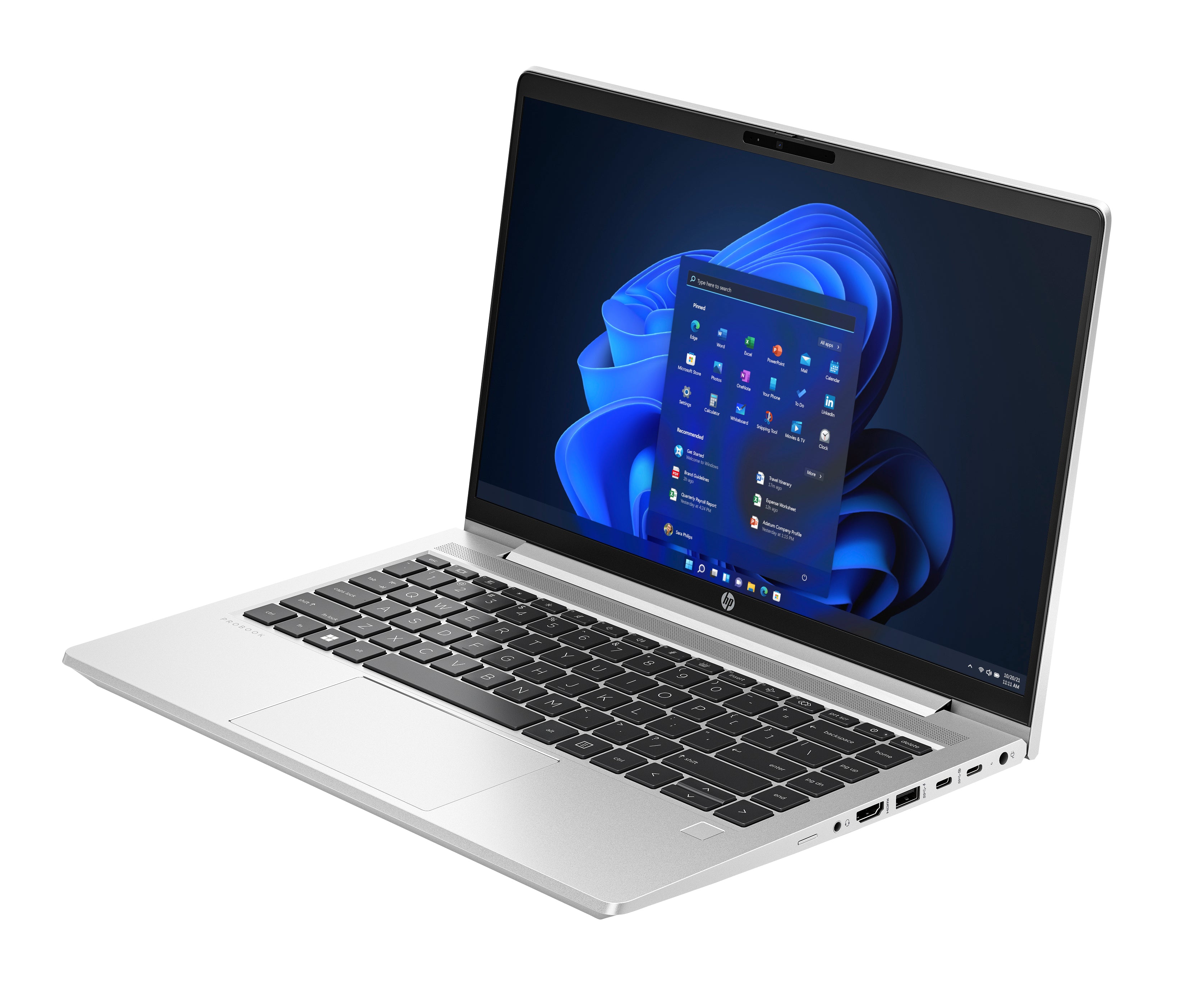 HP ProBook 440 G10 Intel® Core™ i5 i5-1334U Laptop 35.6 cm (14") Full HD 8 GB DDR4-SDRAM 256 GB SSD Wi-Fi 6E (802.11ax) Windows 11 Pro Silver HP