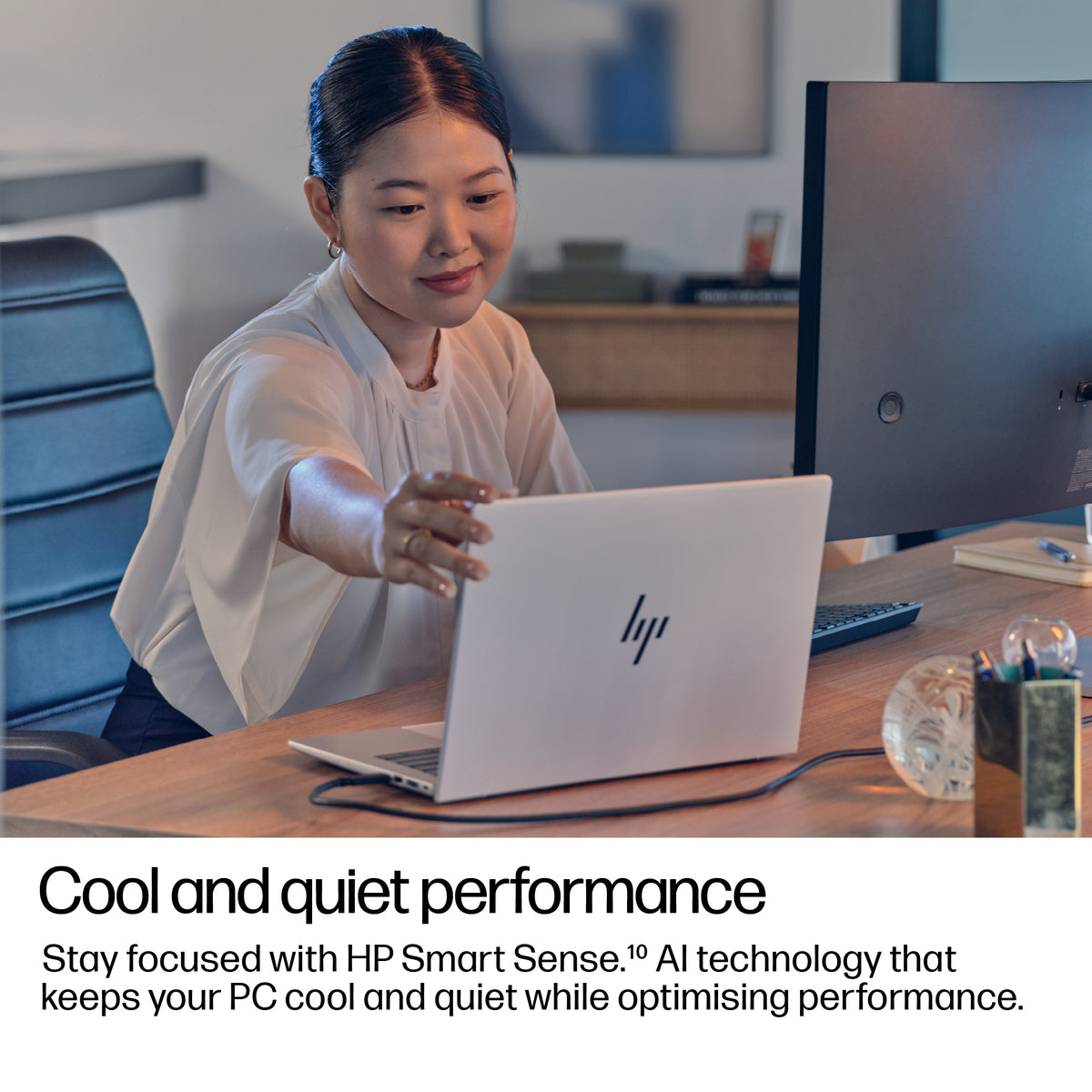 HP EliteBook 8 G1i Next Gen AI PC Wolf Pro Security Edition Copilot+ PC Intel Core Ultra 7 256V Laptop 35.6 cm (14") WUX