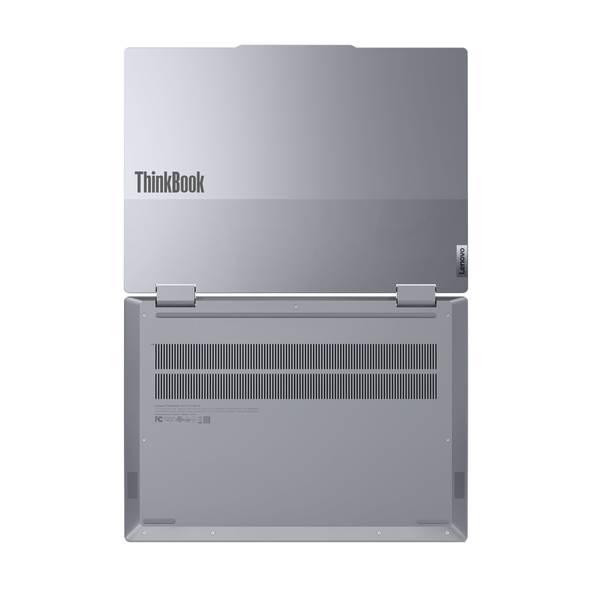 Lenovo ThinkBook 14 2-in-1 G5 IAU Intel Core Ultra 5 225U Hybrid (2-in-1) 35.6 cm (14") Touchscreen WUXGA 16 GB DDR5-SDRAM 512 GB SSD Wi-Fi 6E (802.11ax) Windows 11 Pro English Grey - Image 9