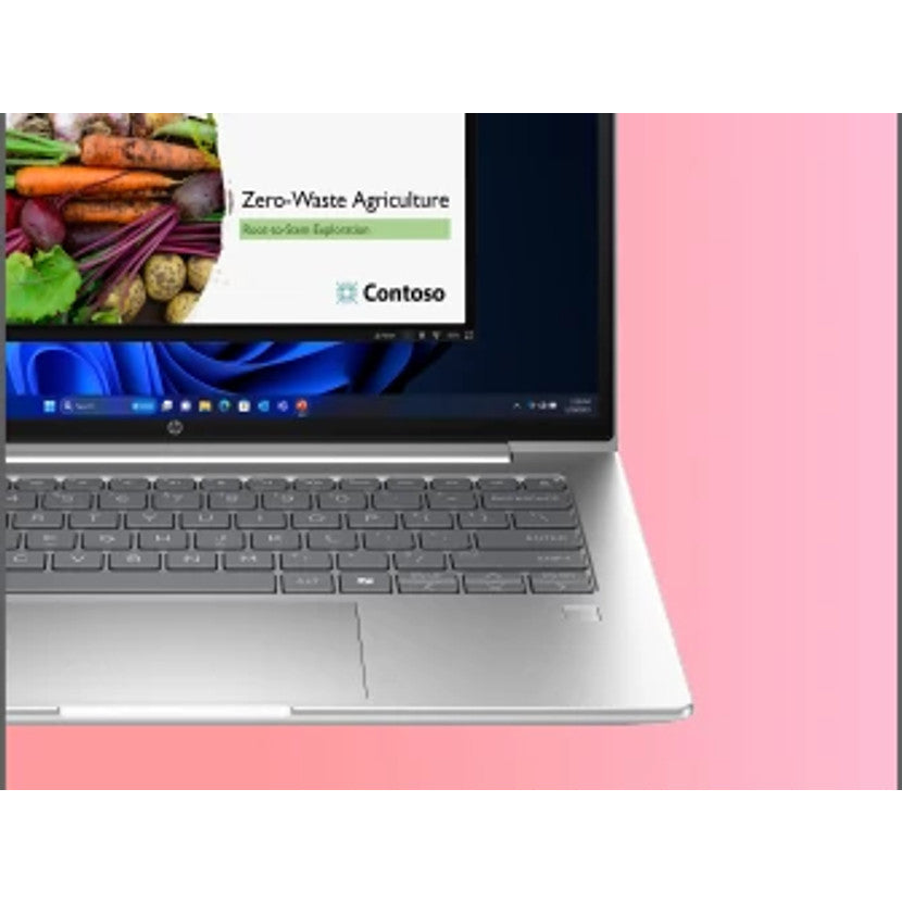 HP ProBook 4 G1i AI Intel Core Ultra 5 225U Laptop 35.6 cm (14") WUXGA 24 GB DDR5-SDRAM 512 GB SSD Wi-Fi 6E (802.11ax) Windows 11 Pro AI PC Silver HP