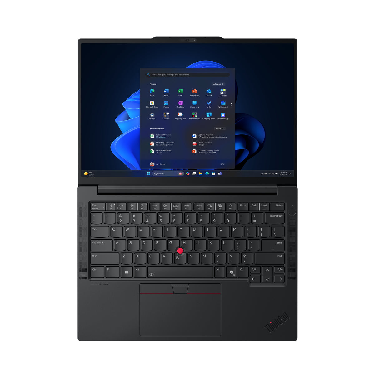 Lenovo ThinkPad E14 Gen 7 (Intel) Copilot+ PC Intel Core Ultra 7 258V Laptop 35.6 cm (14") WUXGA 32 GB LPDDR5x-SDRAM 512