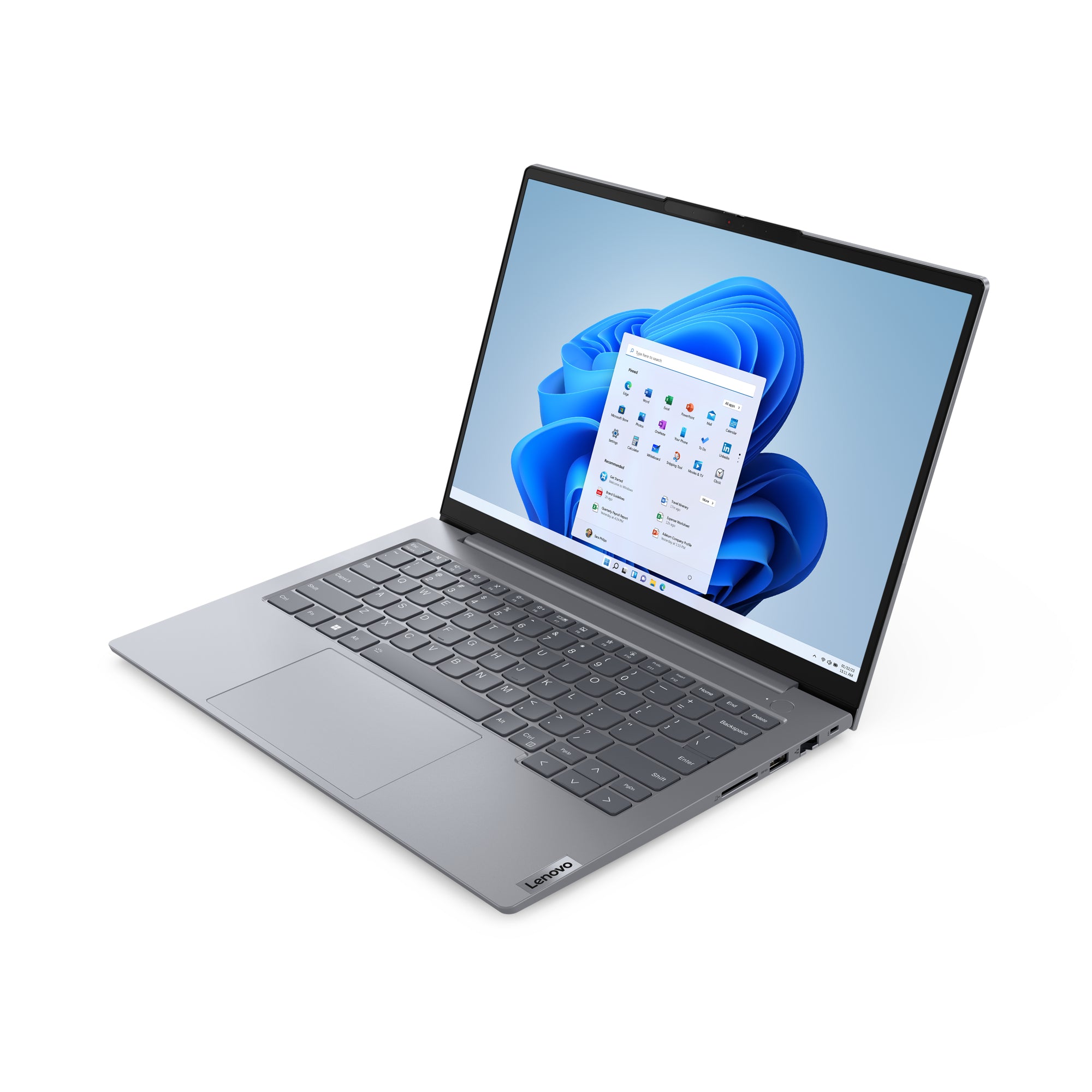Lenovo ThinkBook 14 G6 IRL Intel® Core™ i5 i5-13420H Laptop 35.6 cm (14") WUXGA 16 GB DDR5-SDRAM 512 GB SSD Wi-Fi 6 (802.11ax) Windows 11 Pro UK English Grey - Image 3