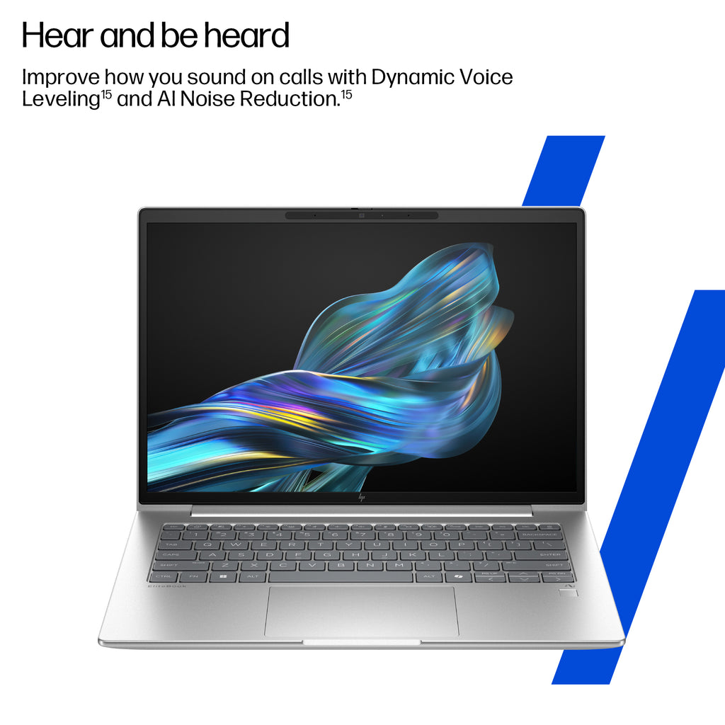 HP EliteBook 6 G1a Next Gen AI PC Copilot+ PC AMD Ryzen™ AI 5 340 Laptop 35.6 cm (14") WUXGA 24 GB DDR5-SDRAM 512 GB SSD Wi-Fi 6E (802.11ax) Windows 11 Pro Silver HP