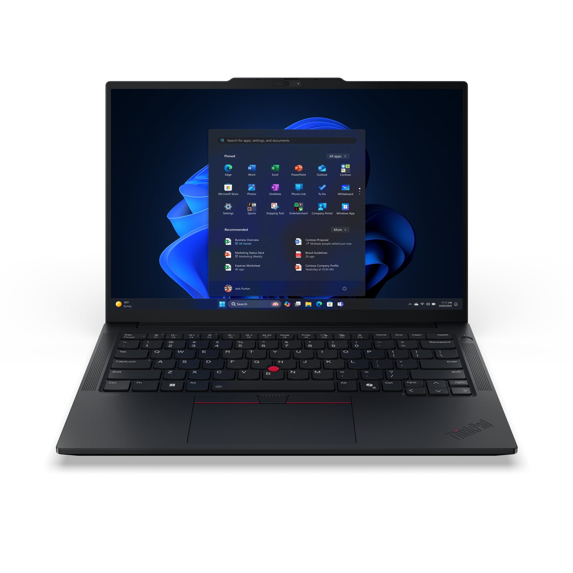 Lenovo ThinkPad E14 Gen 7 (Intel) Intel Core Ultra 7 255H Laptop 35.6 cm (14") WUXGA 16 GB DDR5-SDRAM 512 GB SSD Wi-Fi 6E (802.11ax) Windows 11 Pro Black QWERTY UK English